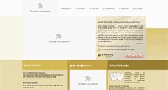 Desktop Screenshot of goldsentetik.com